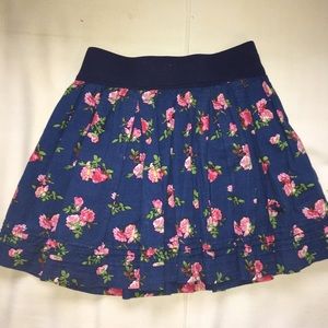 Abercrombie Floral Skirt